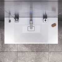 Тумба под раковину Am.Pm Inspire 2.0 M50AFHX1003GM подвесная 100 см, 3 ящика, цвет графит, матовый