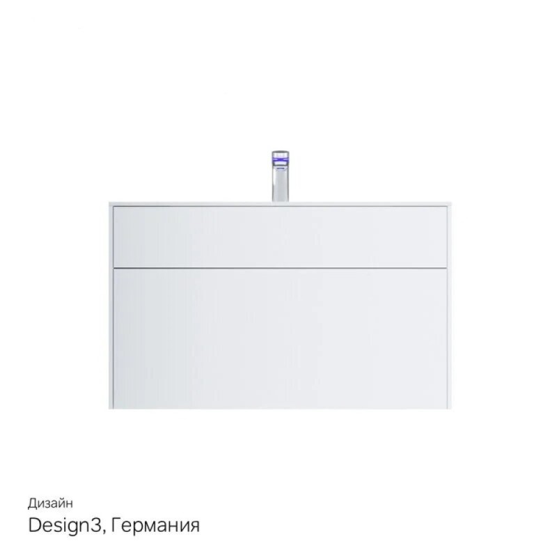Тумба под раковину Am.Pm Inspire 2.0 M50AFHX1003WM подвесная 100 см, 3 ящика, цвет белый, матовый