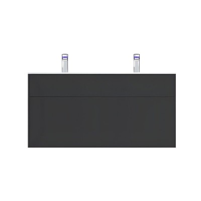 Тумба под раковину Am.Pm Inspire 2.0 M50AFHX1203GM подвесная 120 см, 3 ящика, цвет графит, матовый