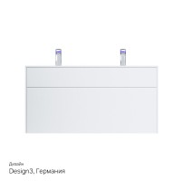 Тумба под раковину Am.Pm Inspire 2.0 M50AFHX1203WM подвесная 120 см, 3 ящика, цвет белый, матовый