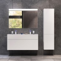 Тумба под раковину Am.Pm Inspire 2.0 M50AFHX1203WM подвесная 120 см, 3 ящика, цвет белый, матовый