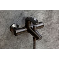 Смеситель Orange Tony для ванны и душа, графит матовый, M54-100Gr