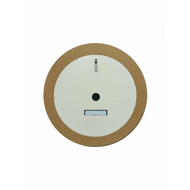 BOND M60ZE-6060 Зеркало круглое 60х60см с LED подсветкой, бесконтактным сенсором и черной рамой