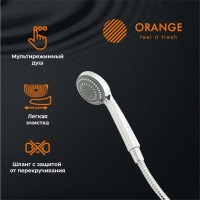 Смеситель Orange Classic M71-211cr для ванны и душа, хром