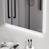Зеркало Am.Pm Spirit 2.0 M71AMOX0601SA, 60 см, с LED-подсветкой и системой антизапотевания, инфракрасный сенсор