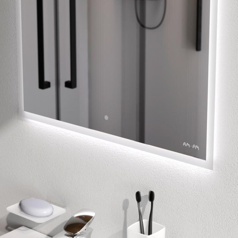 Зеркало Am.Pm Spirit 2.0 M71AMOX0601SA, 60 см, с LED-подсветкой и системой антизапотевания, инфракрасный сенсор