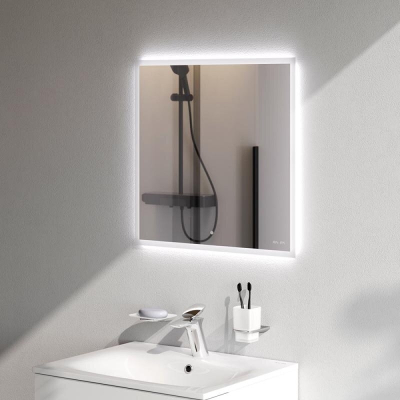 Зеркало Am.Pm Spirit 2.0 M71AMOX0601SA, 60 см, с LED-подсветкой и системой антизапотевания, инфракрасный сенсор