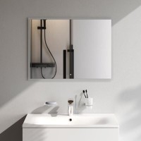 Зеркало Am.Pm Spirit 2.0 M71AMOX0801SA, 80 см, с LED-подсветкой и системой антизапотевания, инфракрасный сенсор