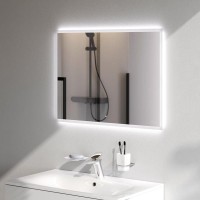 Зеркало Am.Pm Spirit 2.0 M71AMOX0801SA, 80 см, с LED-подсветкой и системой антизапотевания, инфракрасный сенсор