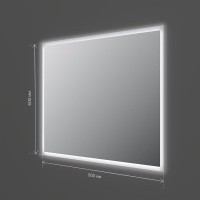 Зеркало Am.Pm Spirit 2.0 M71AMOX0801SA, 80 см, с LED-подсветкой и системой антизапотевания, инфракрасный сенсор