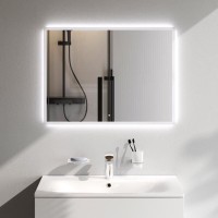 Зеркало Am.Pm Spirit 2.0 M71AMOX0801SA, 80 см, с LED-подсветкой и системой антизапотевания, инфракрасный сенсор