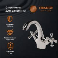 Смеситель Orange Classic Pro M72-021cr для раковины, хром