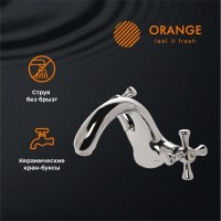 Смеситель Orange Classic Pro M72-021cr для раковины, хром