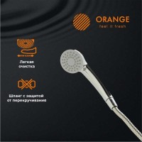 Смеситель Orange Classic Pro M72-222cr для ванны и душа, хром
