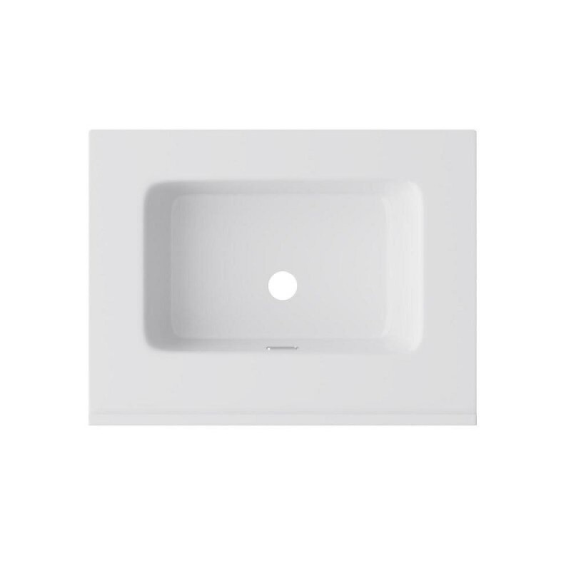 Мебельная раковина Am.Pm Sense 60, M7BWCC0602WG, цвет белый