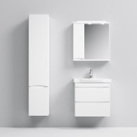 Тумба с раковиной Am.Pm Like M80-FHX0652-WC0652, 65 см, подвесная, белая