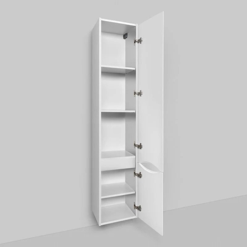 Шкаф-колонна Am.Pm Like 35 M80CHR0356WG/M80CHL0356WG, подвесной