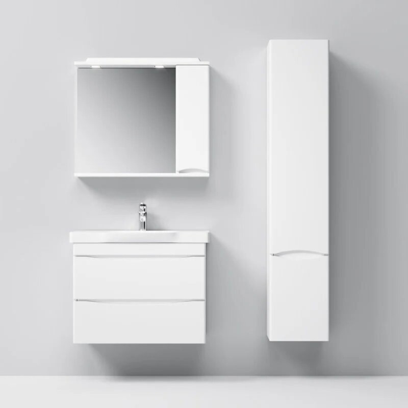 Шкаф-колонна Am.Pm Like 35 M80CHR0356WG/M80CHL0356WG, подвесной