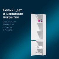 Шкаф-колонна Am.Pm Like 35 M80CHR0356WG/M80CHL0356WG, подвесной
