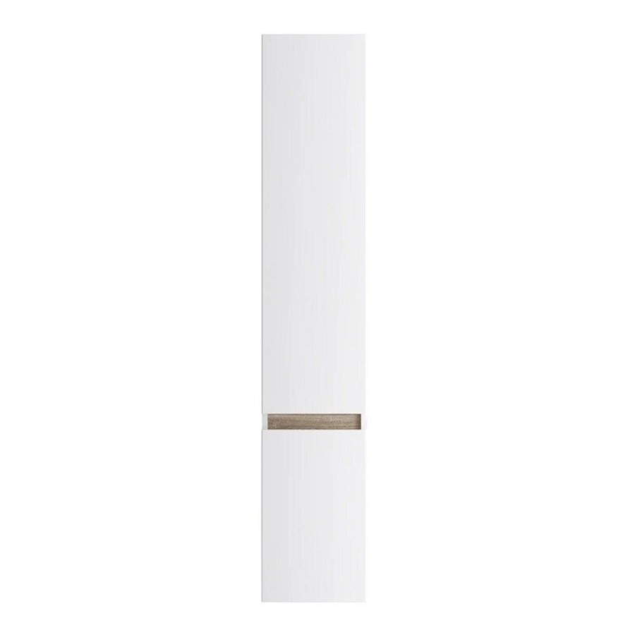 Шкаф-пенал Am.Pm X-Joy M85ACHR0306WG, подвесной, правый, 30 см, белый глянец