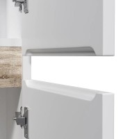 Шкаф-пенал Am.Pm X-Joy M85ACHR0306WG, подвесной, правый, 30 см, белый глянец