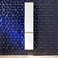 Шкаф-пенал Am.Pm X-Joy M85ACHR0306WG, подвесной, правый, 30 см, белый глянец
