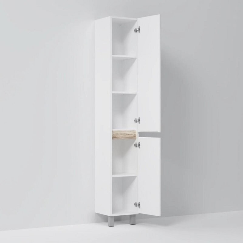 Шкаф-пенал Am.Pm X-Joy M85ACSR0306WG, напольный, правый, 30 см, белый глянец