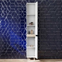 Шкаф-пенал Am.Pm X-Joy M85ACSR0306WG, напольный, правый, 30 см, белый глянец