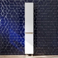 Шкаф-пенал Am.Pm X-Joy M85ACSR0306WG, напольный, правый, 30 см, белый глянец