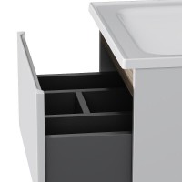 Тумба под раковину Am.Pm X-Joy M85AFHX0502WG, 50 см, подвесная, белый глянец