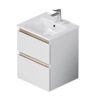 Тумба под раковину Am.Pm X-Joy M85AFHX0502WG, 50 см, подвесная, белый глянец