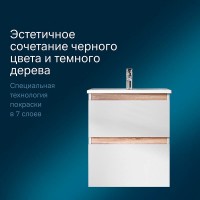 Тумба под раковину Am.Pm X-Joy M85AFHX0552WG, подвесная, 55 см, 2 ящика, белый глянец