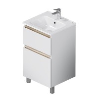 Тумба под раковину Am.Pm X-Joy M85AFSX0502WG, 50 см, напольная, белый глянец