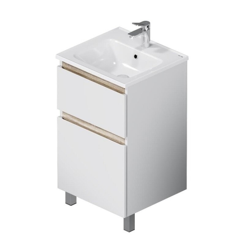 Тумба под раковину Am.Pm X-Joy M85AFSX06021WG, 60 см, напольная, белый глянец