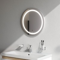 Зеркало Am.Pm X-Joy M85AMOX0501WG, 50 см, с LED-подсветкой, сенсорный выключатель