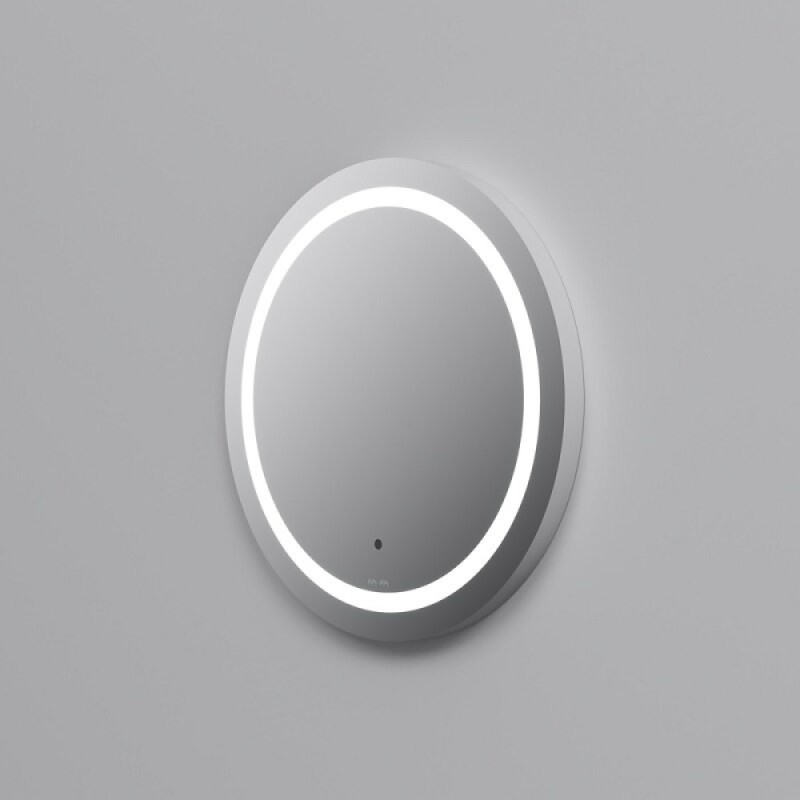 Зеркало Am.Pm X-Joy M85AMOX0501WG, 50 см, с LED-подсветкой, сенсорный выключатель