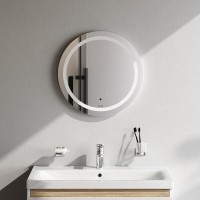 Зеркало Am.Pm X-Joy M85AMOX0501WG, 50 см, с LED-подсветкой, сенсорный выключатель