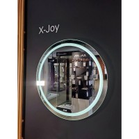 Зеркало Am.Pm X-Joy, 65 см, LED-подсветка, с диммером, цвет серебристый, M85AMOX0651WG