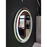 Зеркало Am.Pm X-Joy, 65 см, LED-подсветка, с диммером, цвет серебристый, M85AMOX0651WG