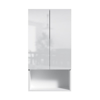 Шкаф подвесной Am.Pm X-Joy M85CHX05021WG, 50 см, с нишей, Flat Pack, цвет белый глянец