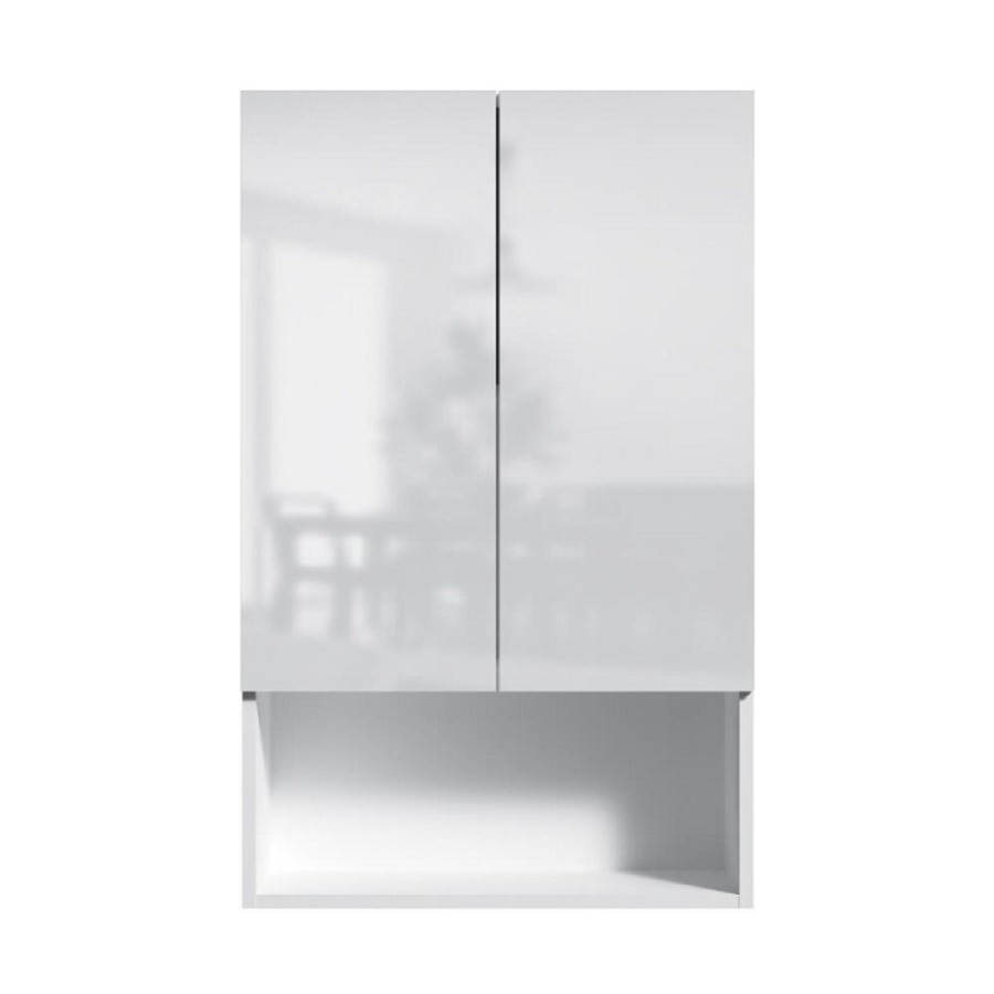 Шкаф подвесной Am.Pm X-Joy M85CHX06021WG, 60 см, с нишей, Flat Pack, цвет белый глянец