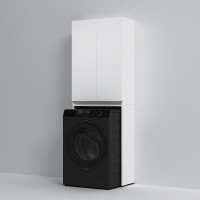 Шкаф напольный Am.Pm X-Joy M85CSX0652WG1, 65 см, под стиральную машину, Flat Pack, цвет белый глянец
