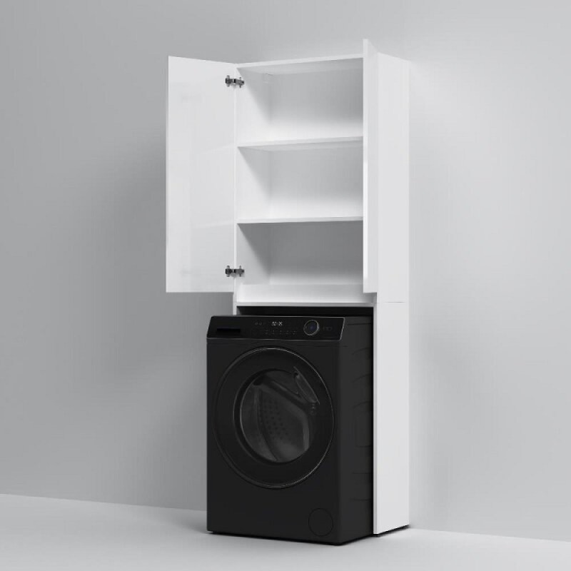 Шкаф напольный Am.Pm X-Joy M85CSX0652WG1, 65 см, под стиральную машину, Flat Pack, цвет белый глянец