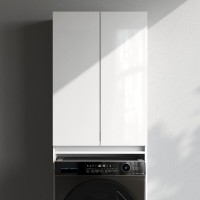 Шкаф напольный Am.Pm X-Joy M85CSX0652WG1, 65 см, под стиральную машину, Flat Pack, цвет белый глянец