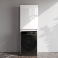 Шкаф напольный Am.Pm X-Joy M85CSX0652WG1, 65 см, под стиральную машину, Flat Pack, цвет белый глянец
