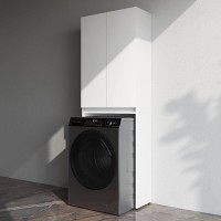 Шкаф напольный Am.Pm X-Joy M85CSX0652WG1, 65 см, под стиральную машину, Flat Pack, цвет белый глянец