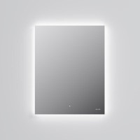 Зеркало Am.Pm X-Joy, 55 см, LED-подсветка, с диммером, цвет серебристый, M85MOX10551S