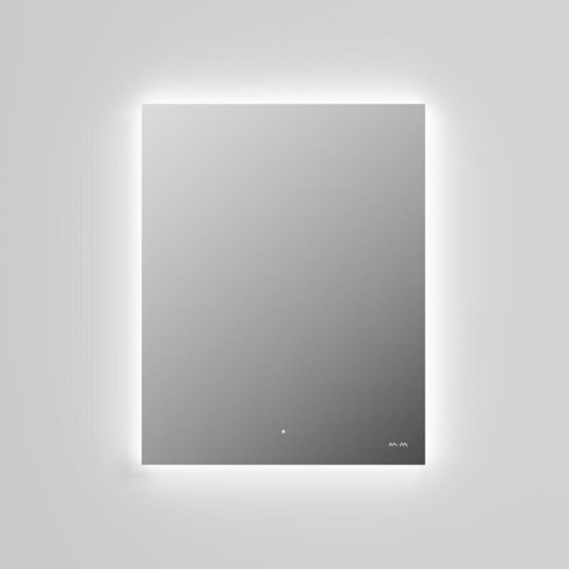 Зеркало Am.Pm X-Joy, 55 см, LED-подсветка, с диммером, цвет серебристый, M85MOX10551S