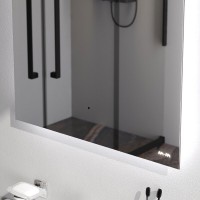 Зеркало интерьерное Am.Pm X-Joy M85MOX10601S, 60 см, с LED-подсветкой, сенсорный выключатель