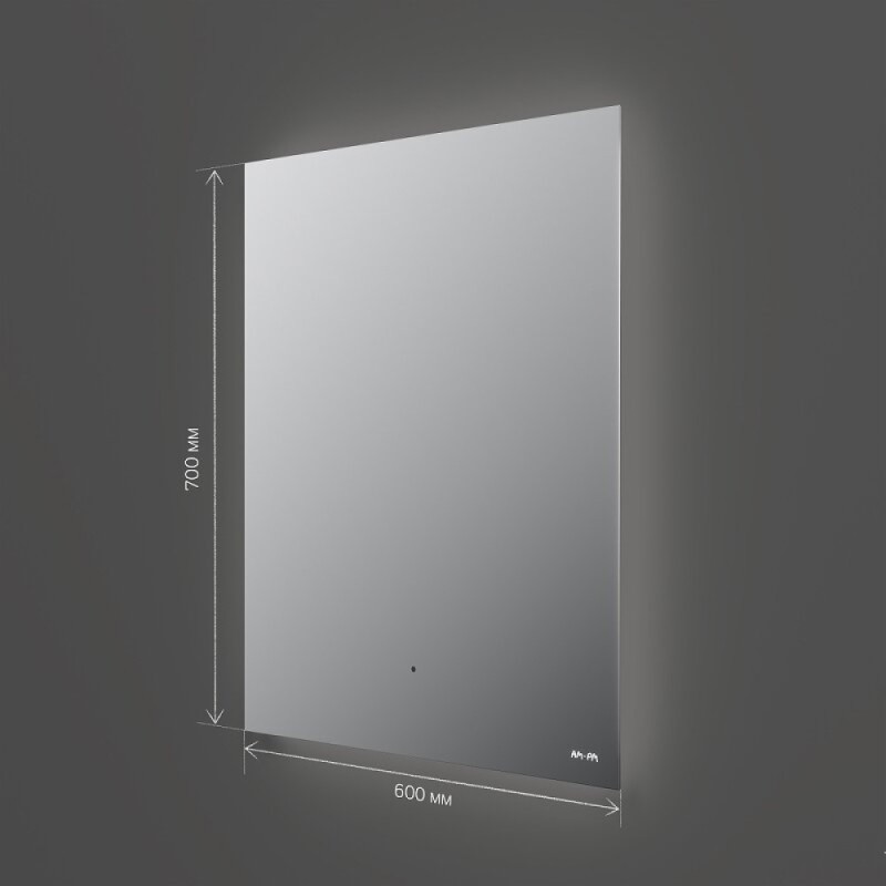 Зеркало интерьерное Am.Pm X-Joy M85MOX10601S, 60 см, с LED-подсветкой, сенсорный выключатель